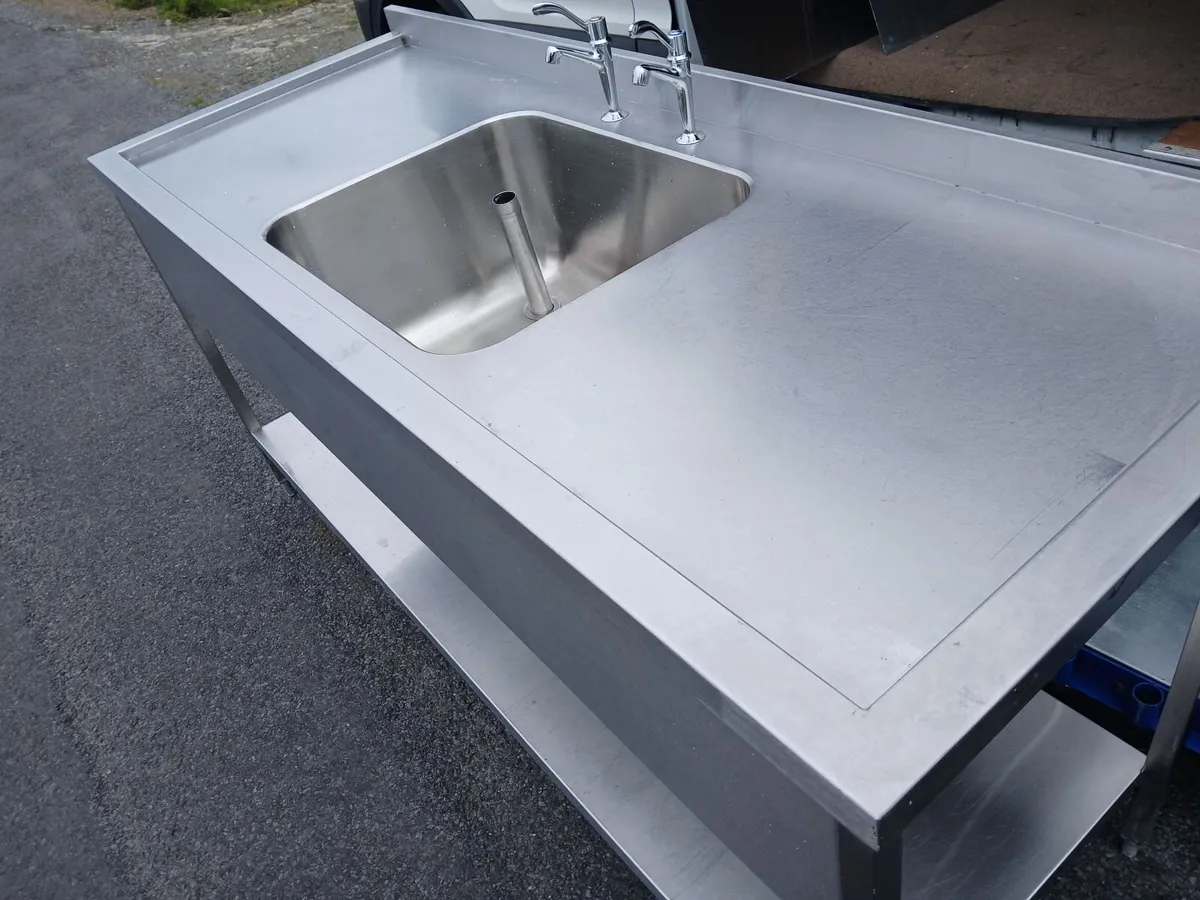 Staneless steel cabbinet sink unit complete - Image 4