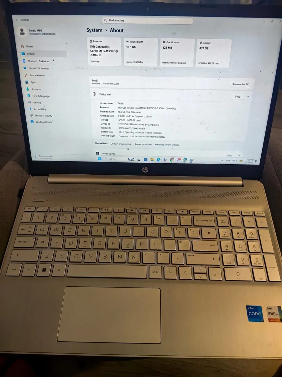 HP 15s Laptop - Image 1