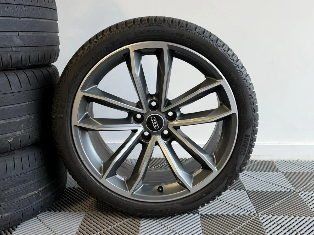 5x 19” Audi Rims with Tyres - Image 2