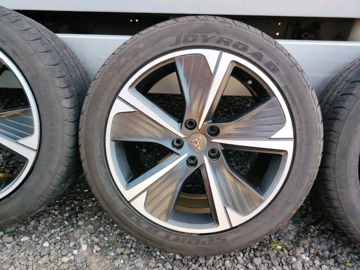 18" Cupra 5x112 alloy wheels - Image 4