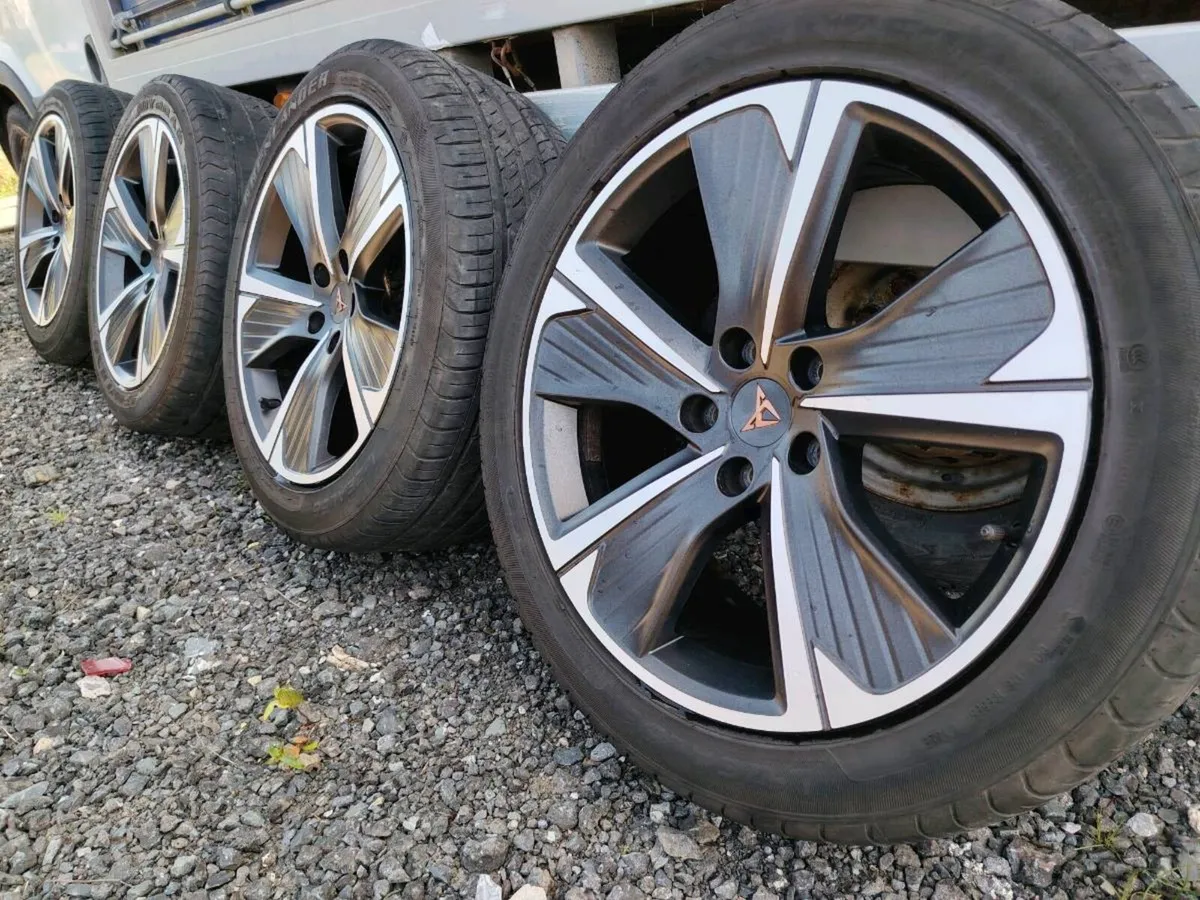 18" Cupra 5x112 alloy wheels - Image 1