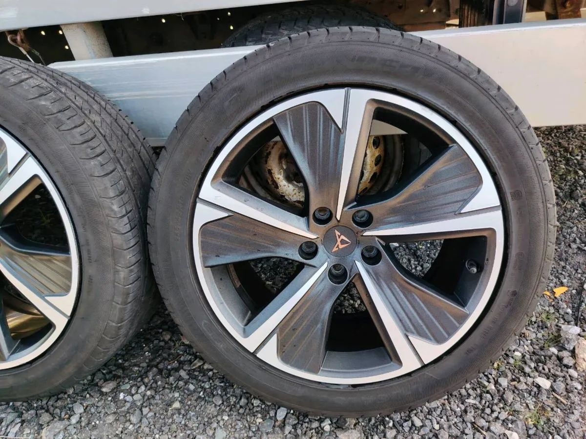 18" Cupra 5x112 alloy wheels - Image 2