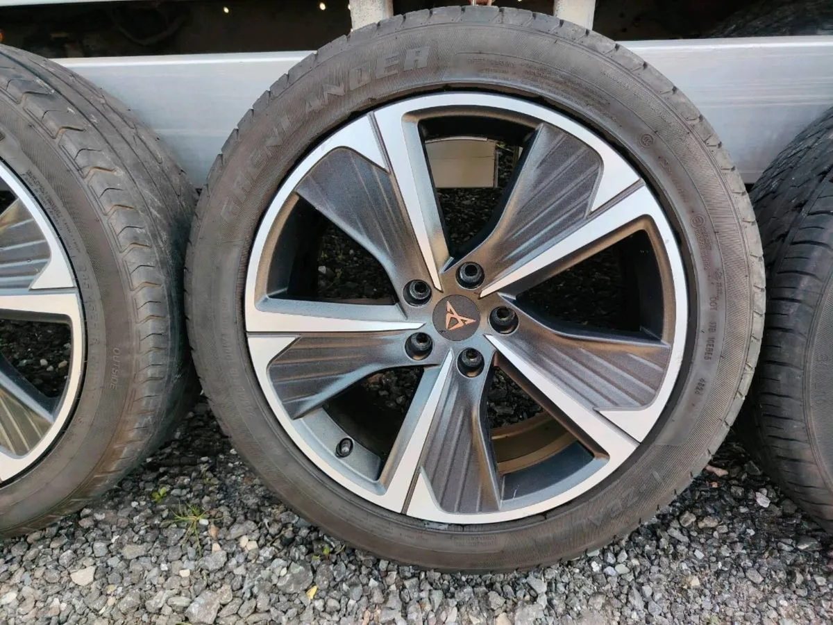 18" Cupra 5x112 alloy wheels - Image 3
