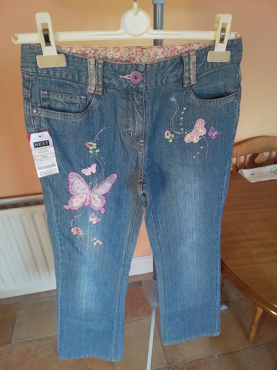 New - Next girls jeans - Image 2