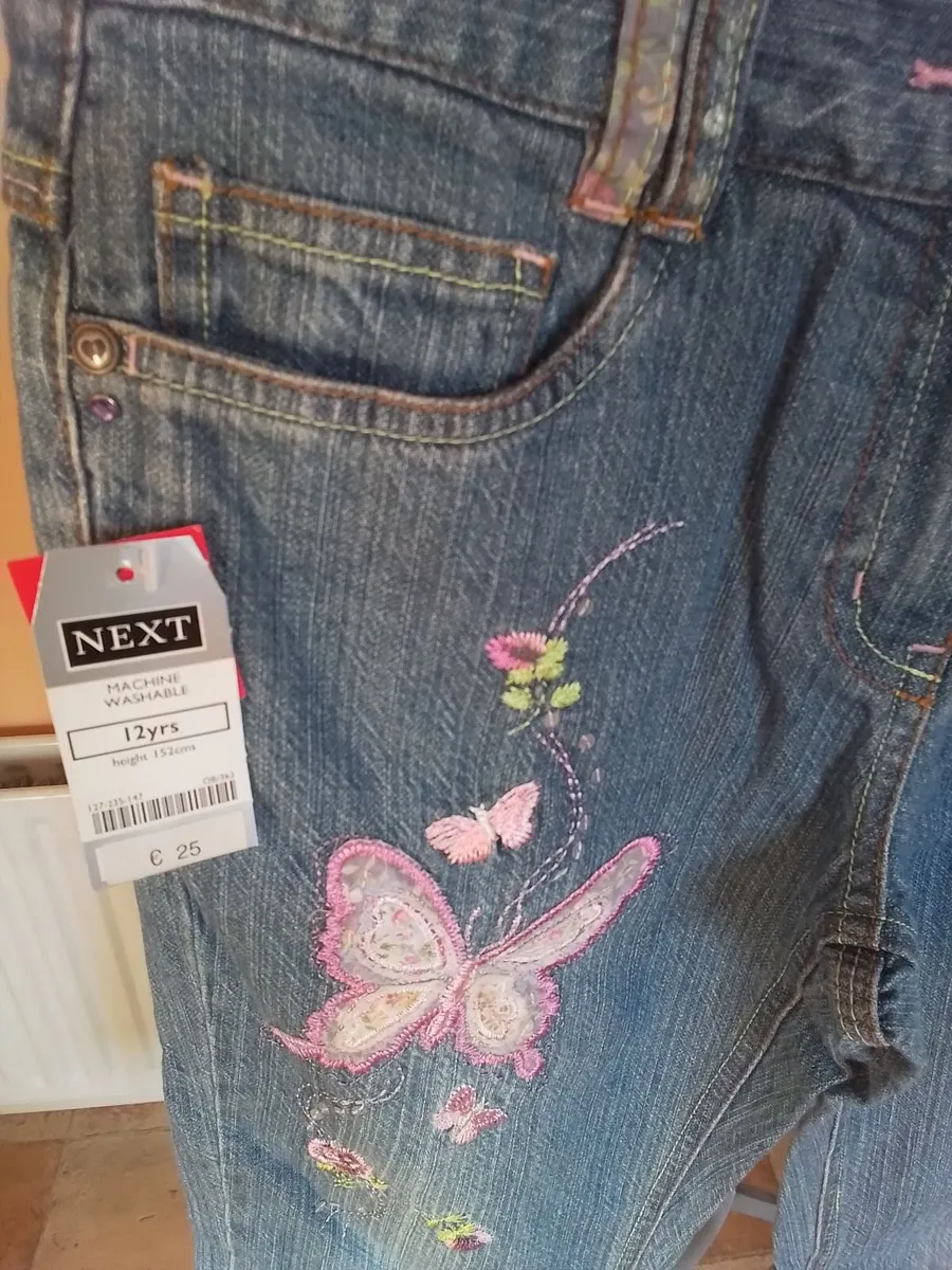 New - Next girls jeans - Image 3