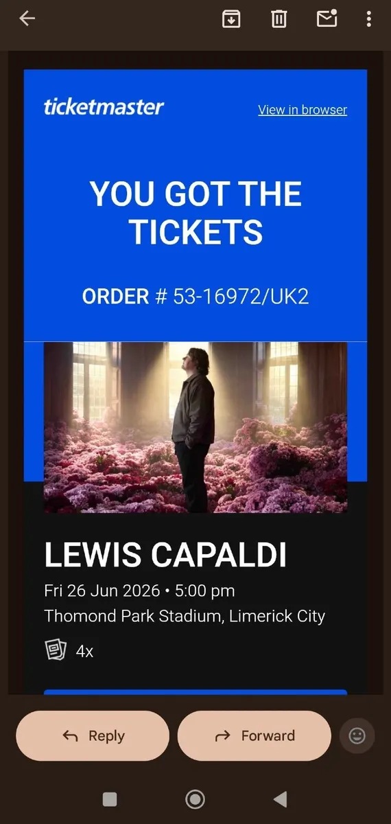 Lewis Capaldi Thomond Park Friday June 26th - Image 1