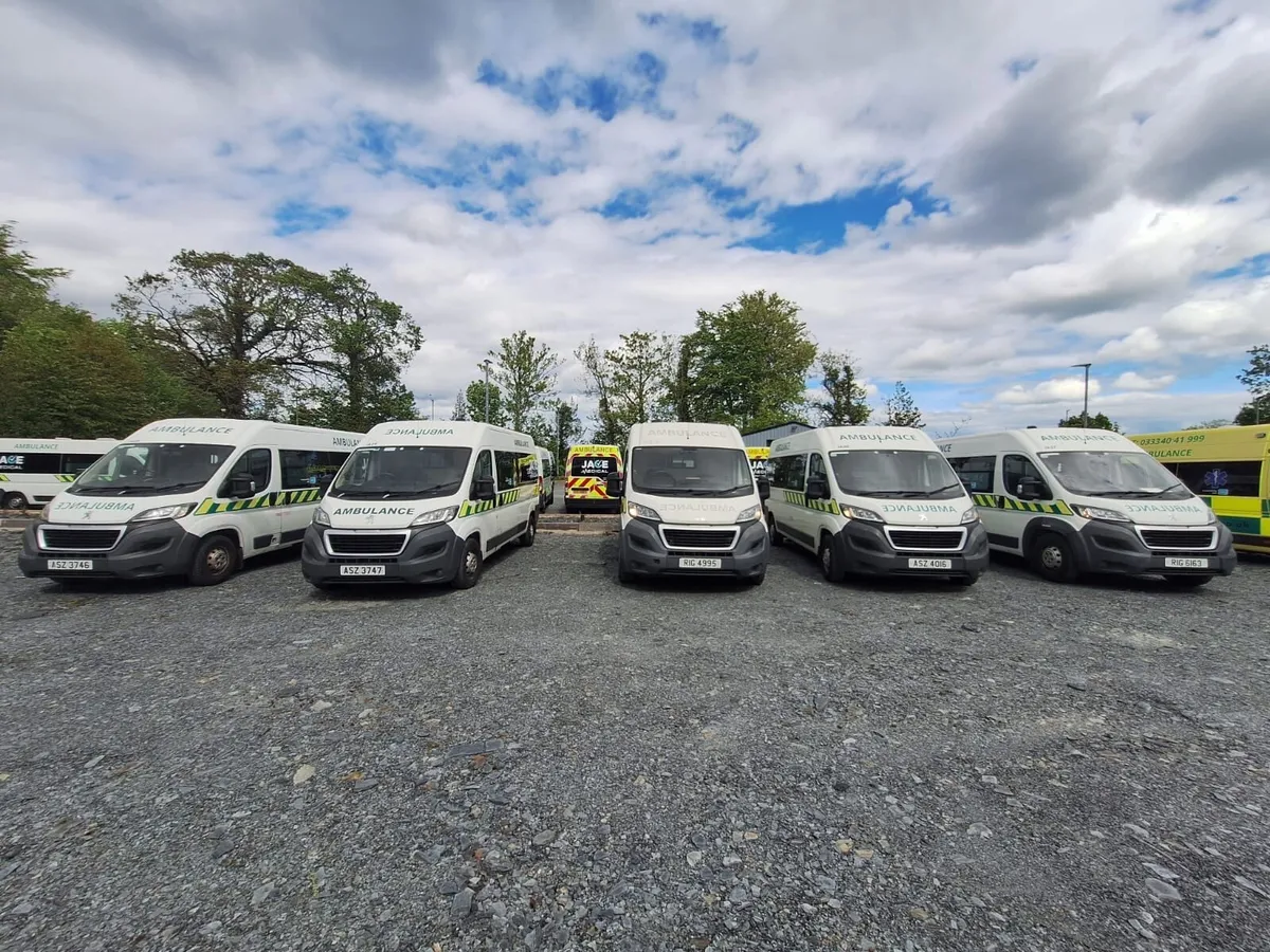 Peugeot Boxer x 5 Ambulances - Image 1