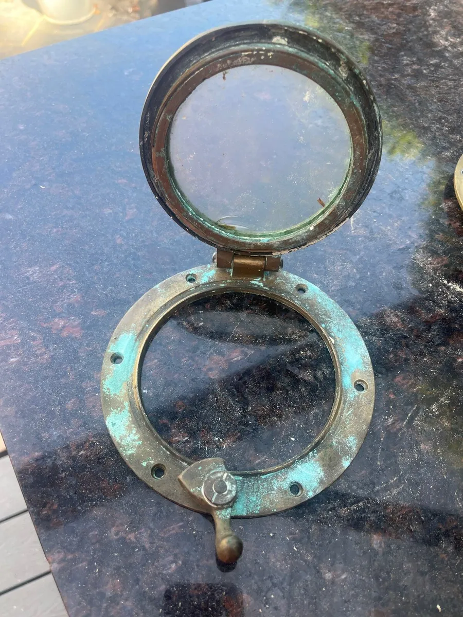 Original Brass port holes - Image 2