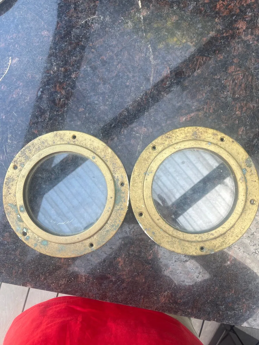Original Brass port holes - Image 3