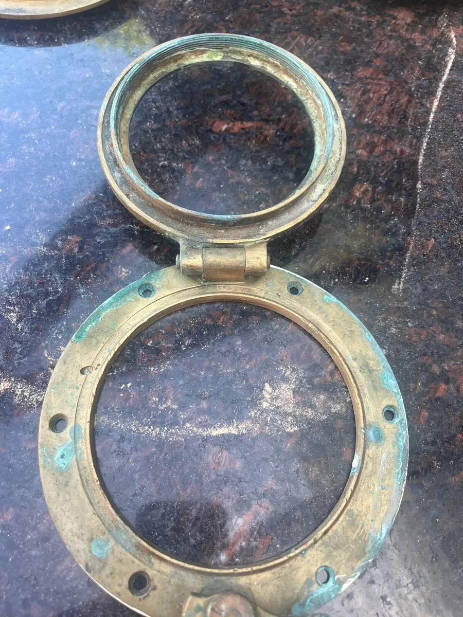 Original Brass port holes - Image 4