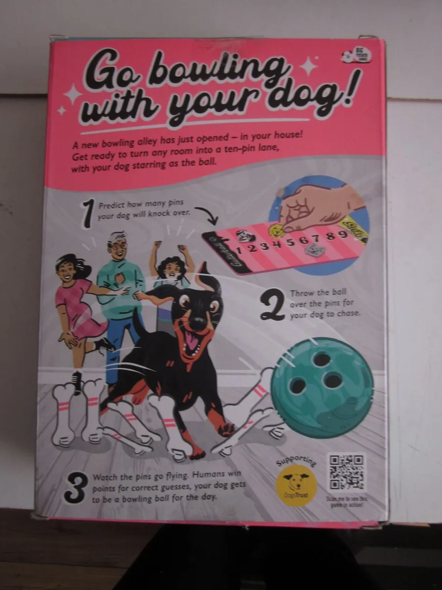Ten-Bone Bowling Party Game with Dog - Image 2