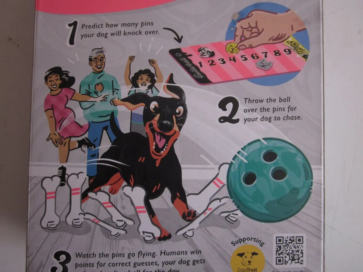 Ten-Bone Bowling Party Game with Dog - Image 3
