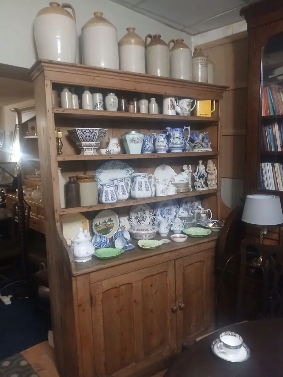 antique pine kitchen dresser