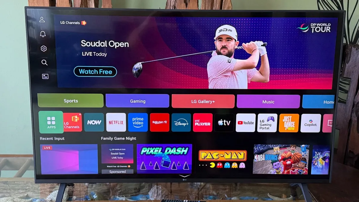 LG 50-inch 4K Ultra HD Smart TV - Image 1