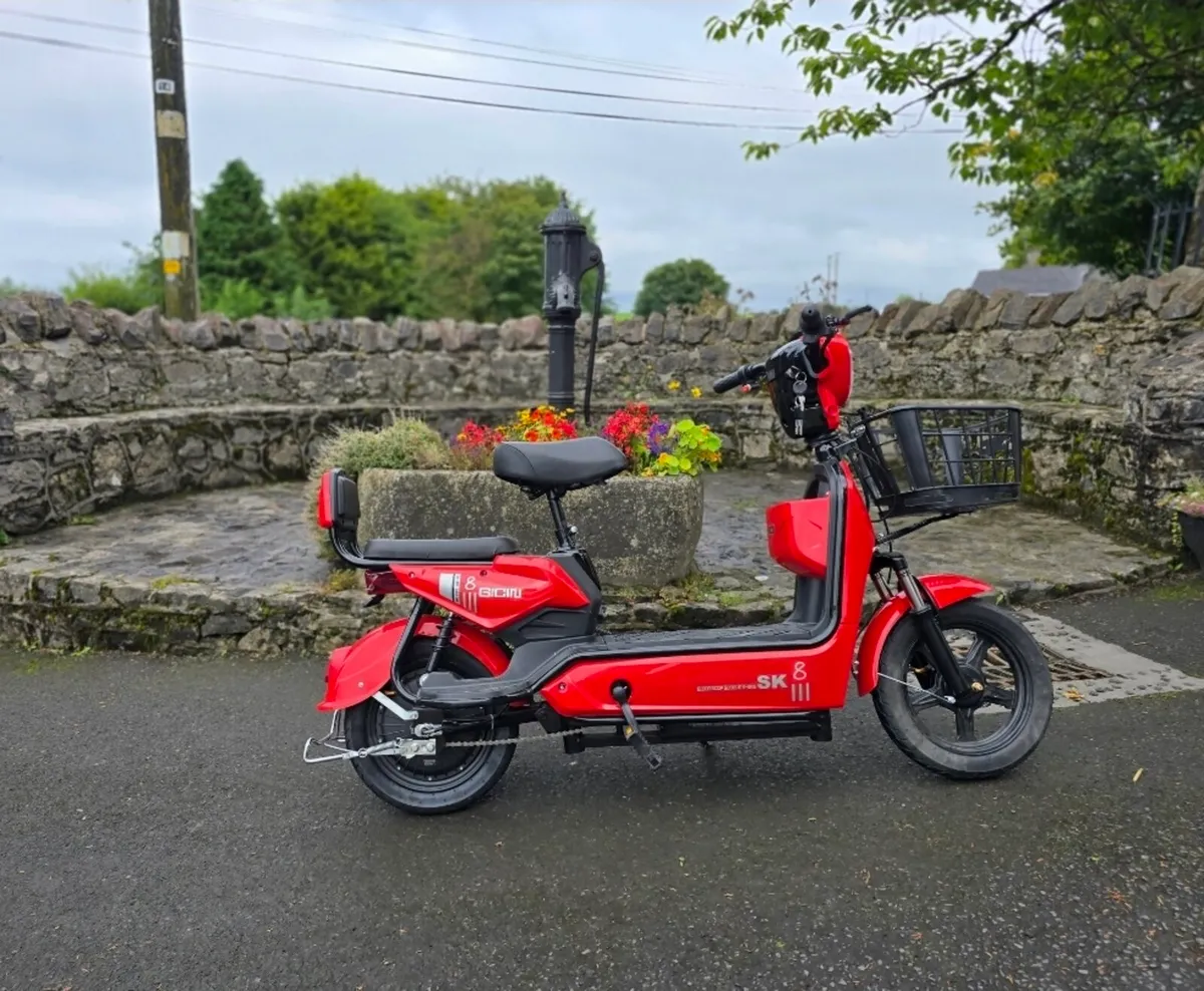 Electric Scooter Moped 2 Seats - Image 1
