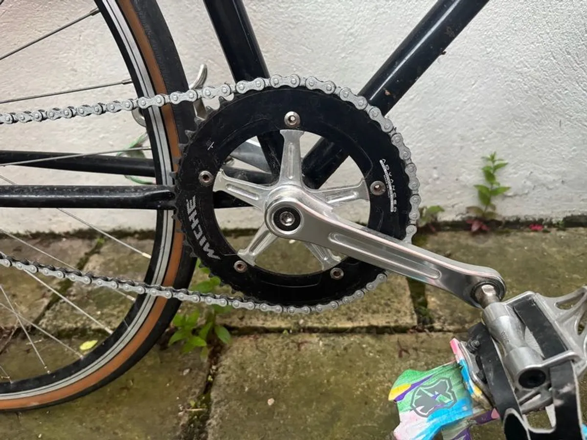 Fixed Gear steel frame bike 52cm top tube - Image 3