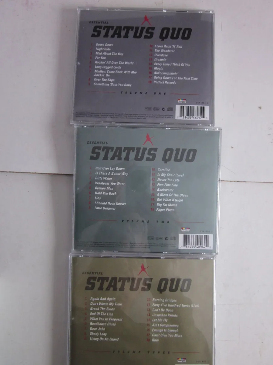 The Essential Status Quo Box Set 3 CD's - Image 4