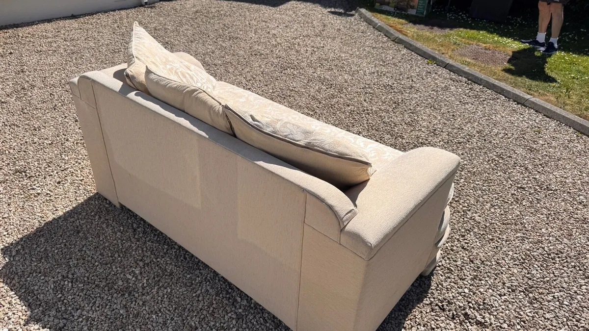 Couch - 2 Seater (Beige) - Image 2