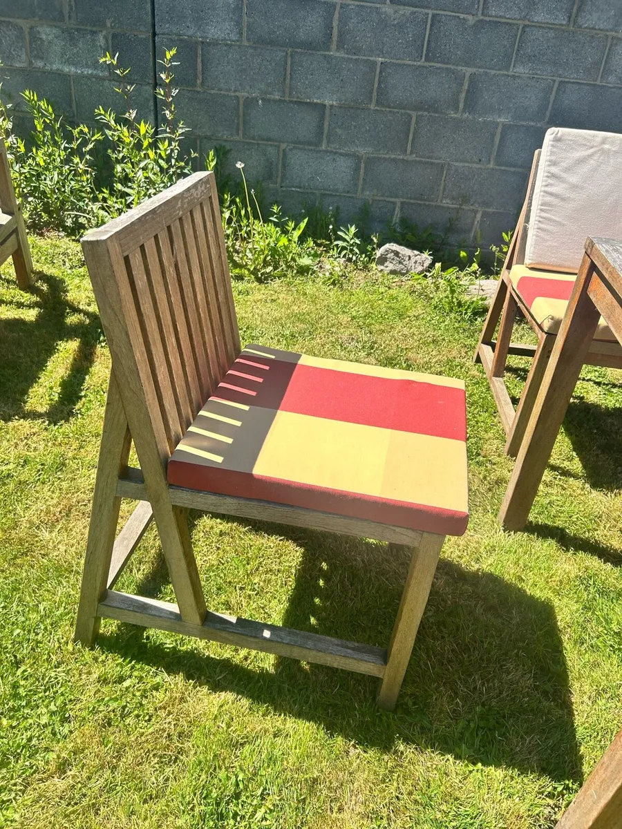 7 piece garden furniture set - Image 4