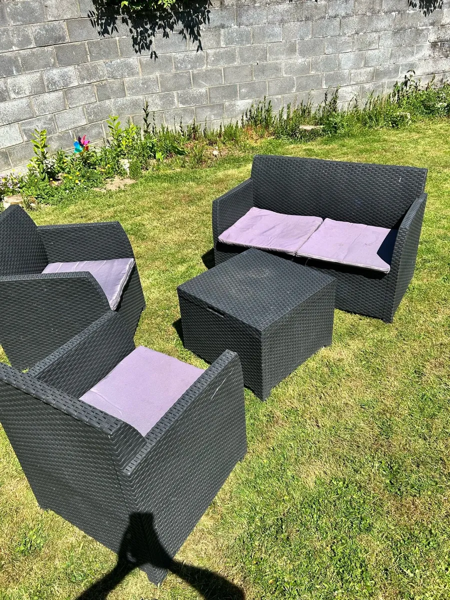4 piece garden furniture set - Image 2