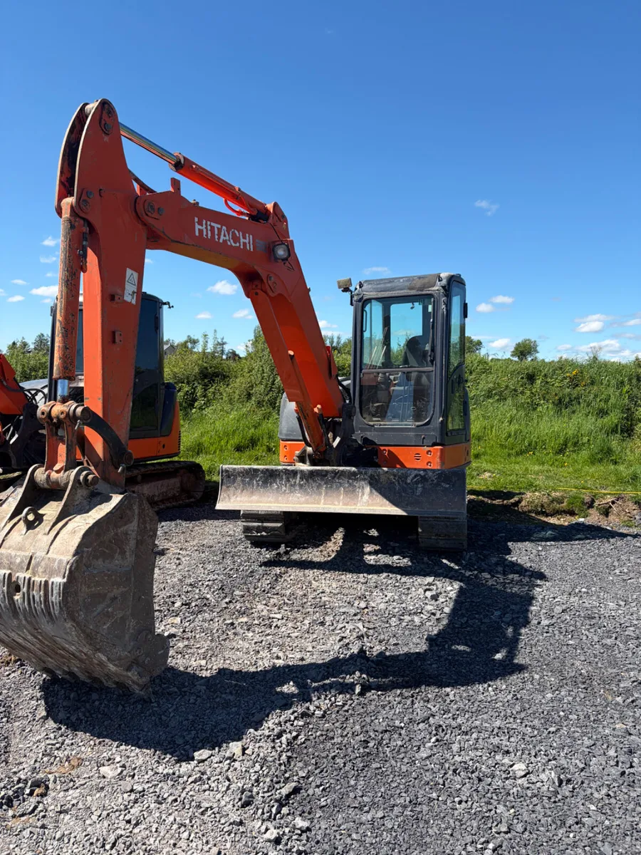 2012 Hitachi zaxis 65u -3 for sale No vat - Image 1