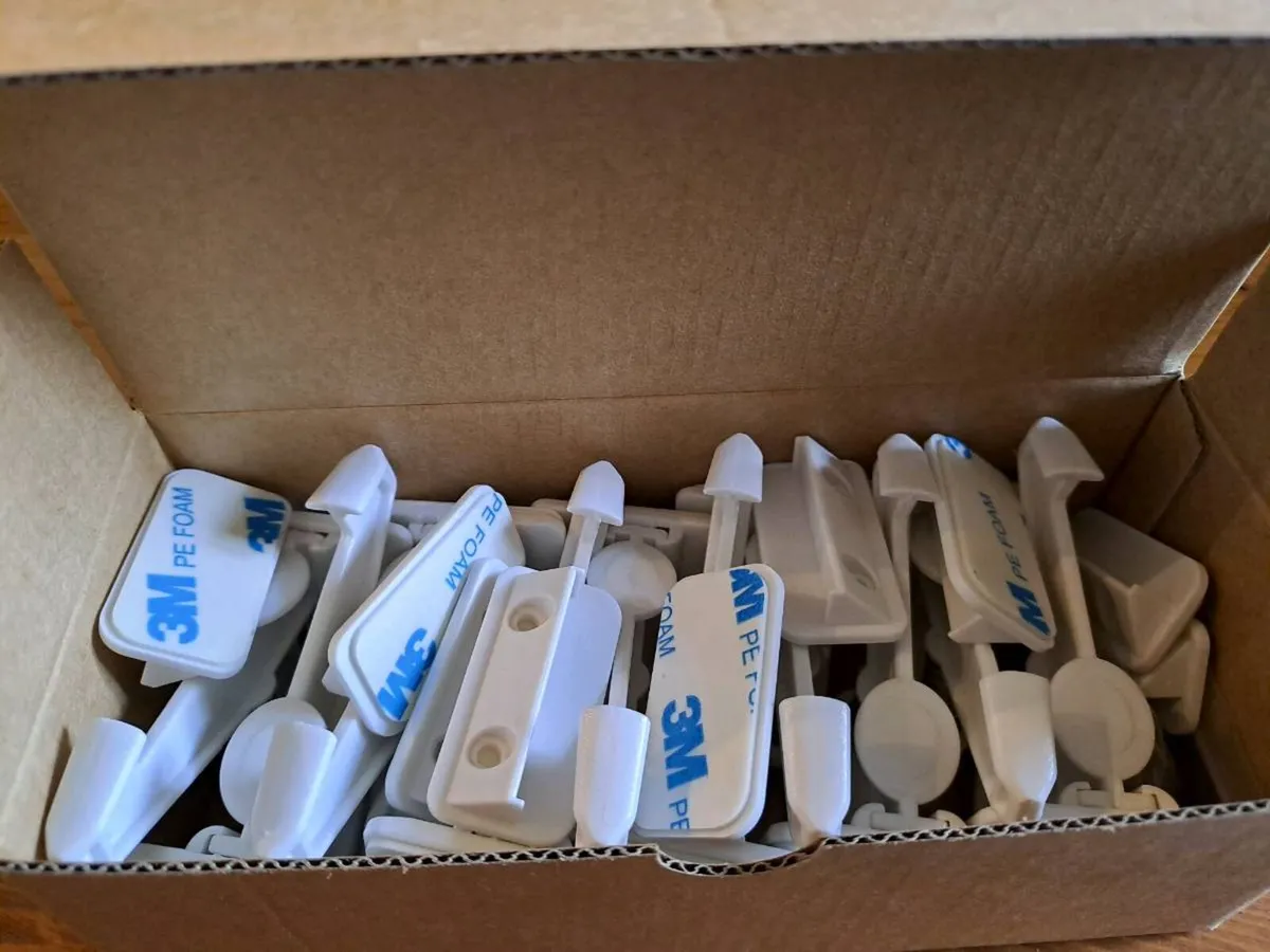 10 Pack Child Safety Cabinet Locks - Image 1