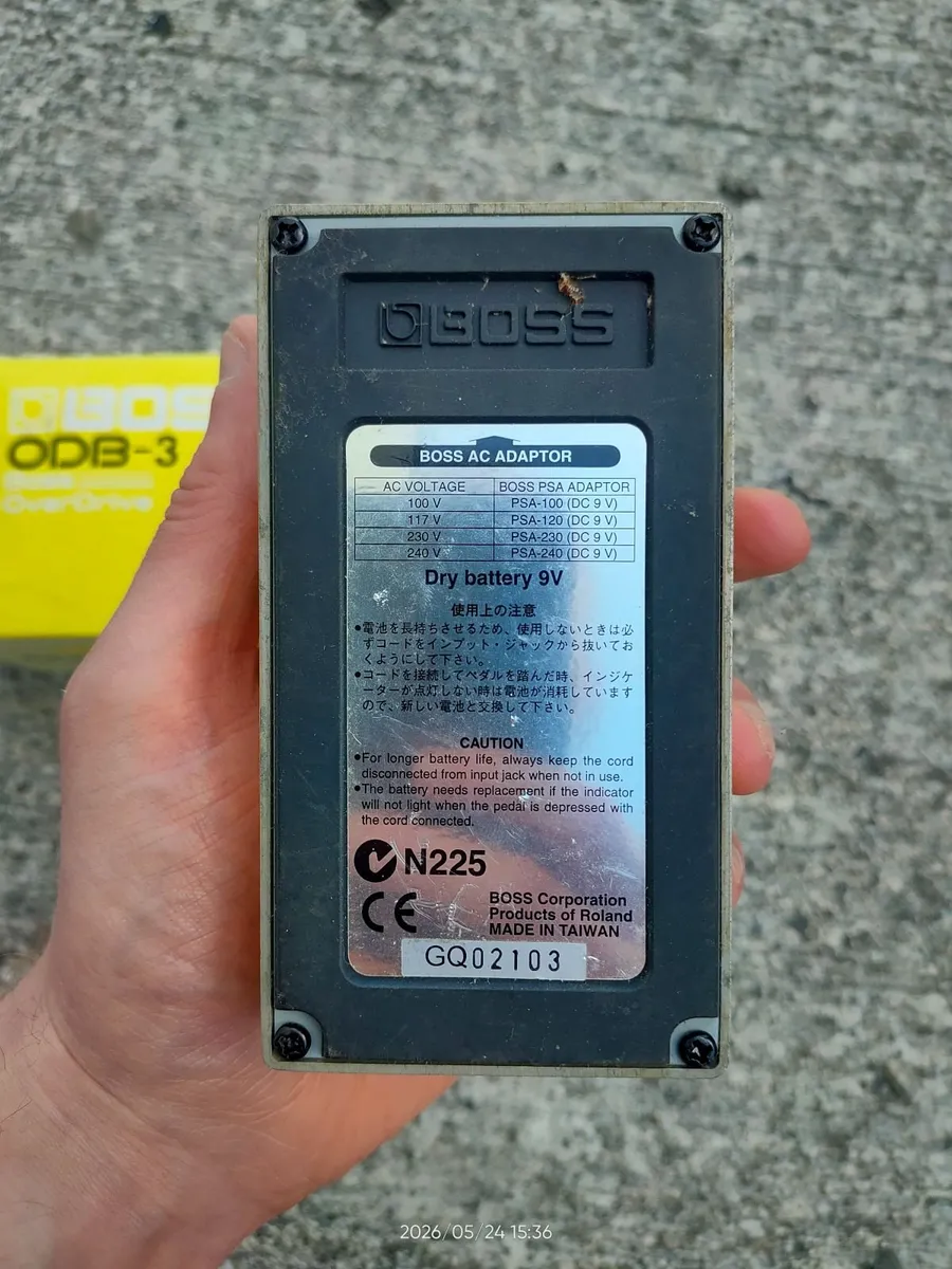 Boss Bass Overdrive Pedal - Image 3