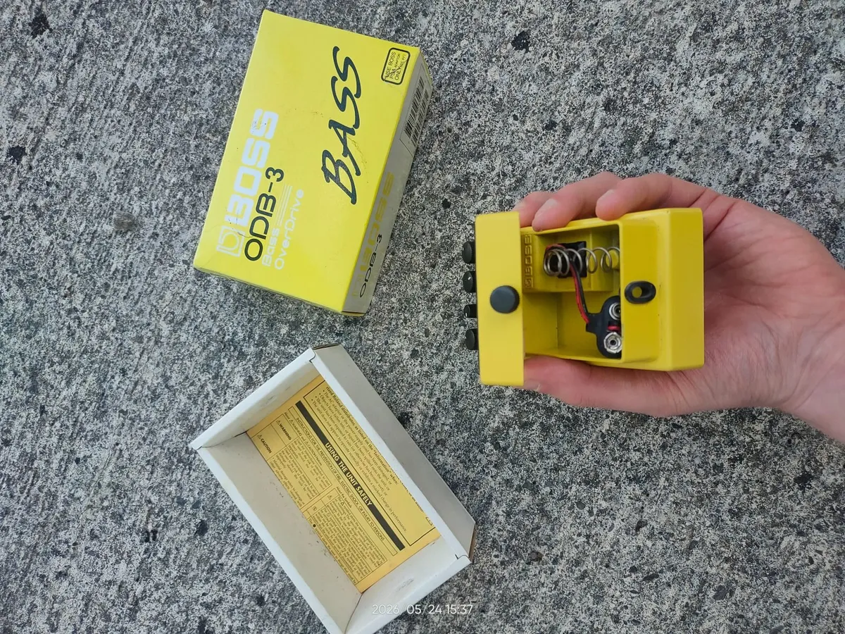 Boss Bass Overdrive Pedal - Image 4