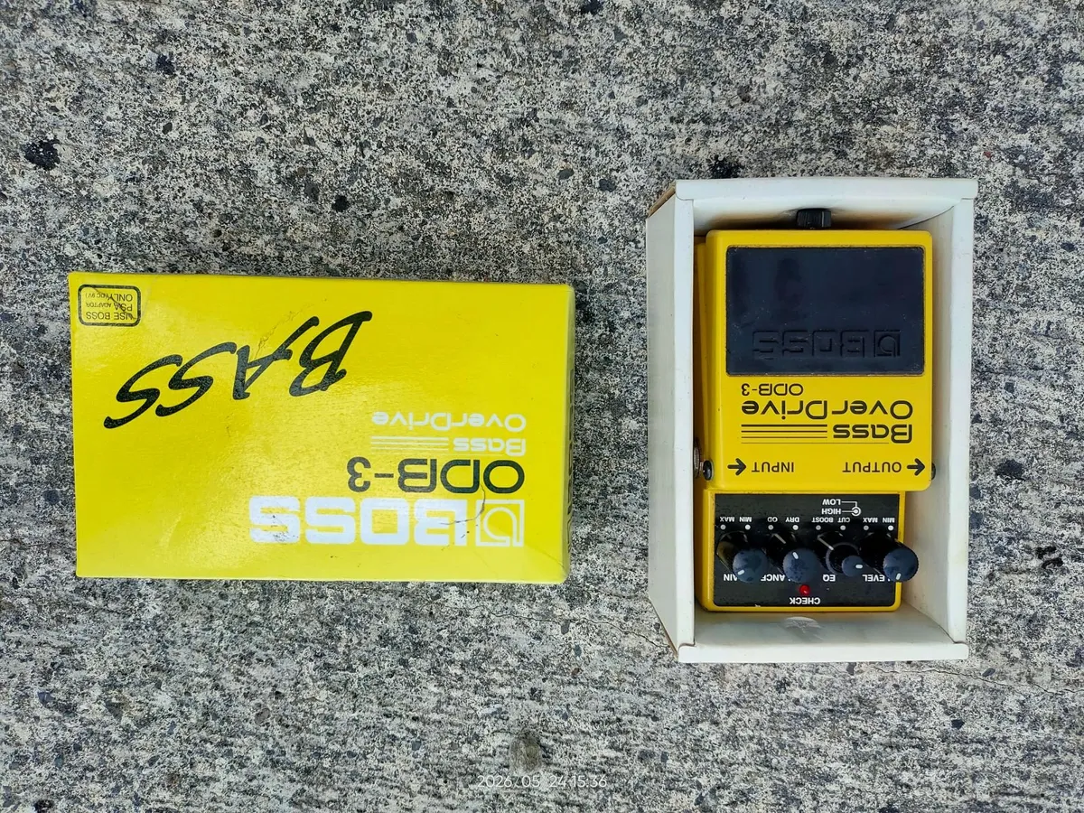 Boss Bass Overdrive Pedal - Image 2