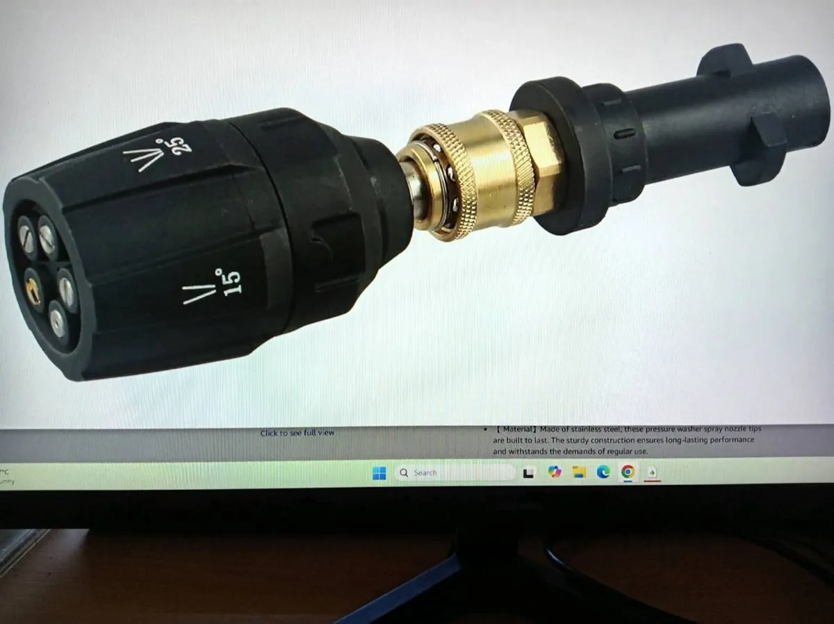 KARCHER K5 145 HOSE REAL (BLACK EDITION) -NEW - Image 4