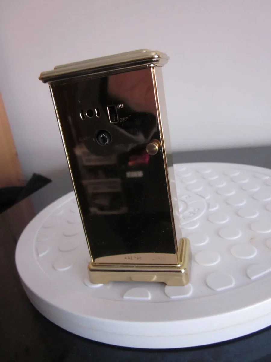 RHYTHM Quatrz Alarm Clock 1970's - Image 3