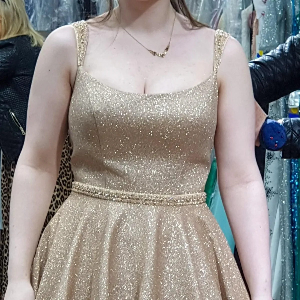 Gold Debs dress - Image 1