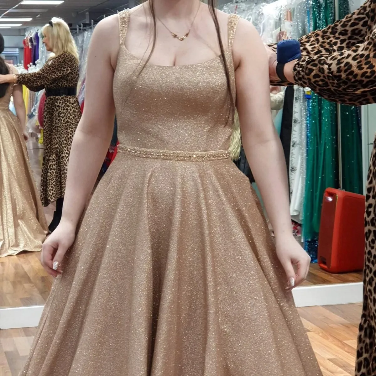 Gold Debs dress - Image 4