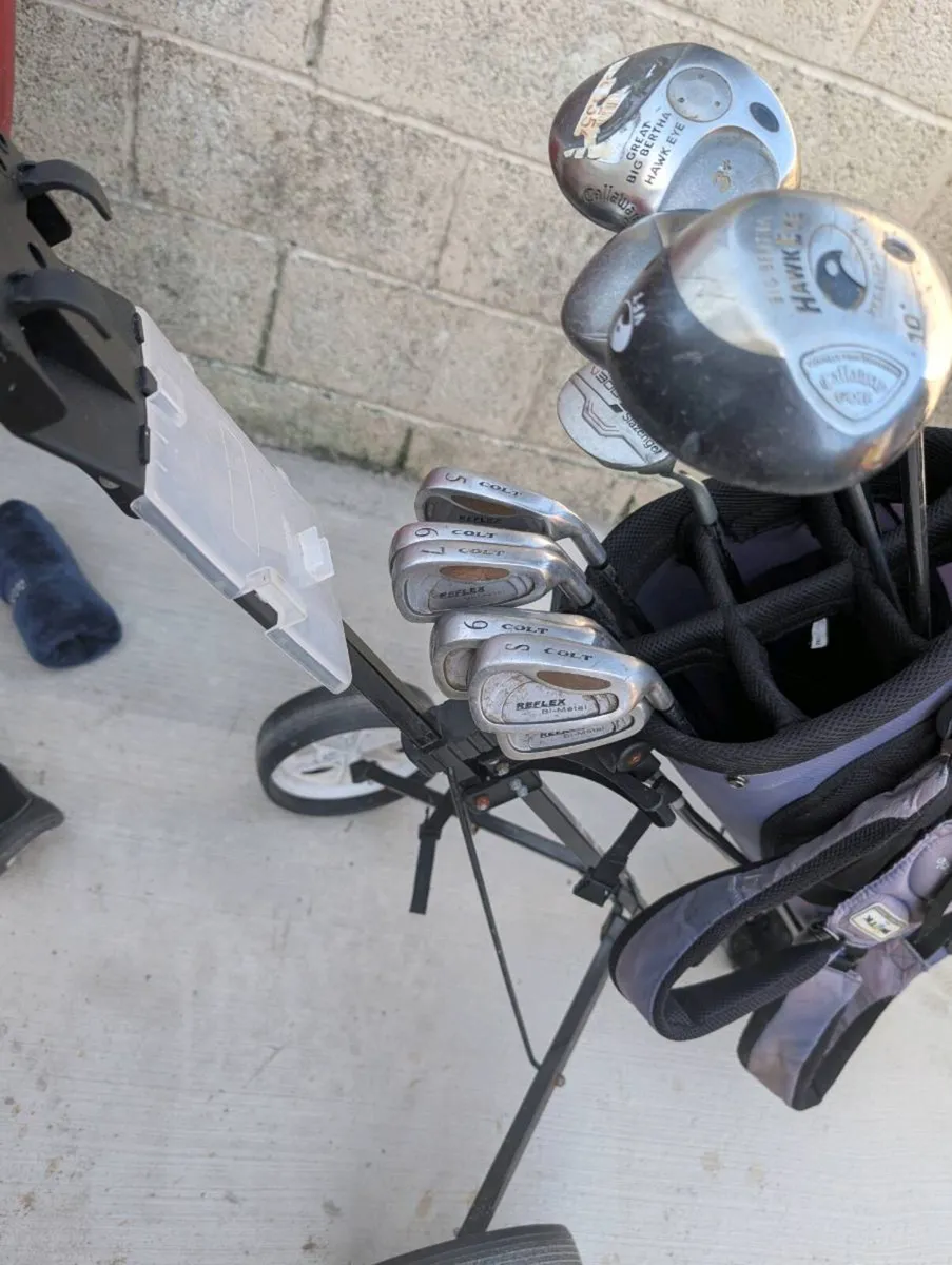 Golf clubs & TaylorMade bag - Image 4