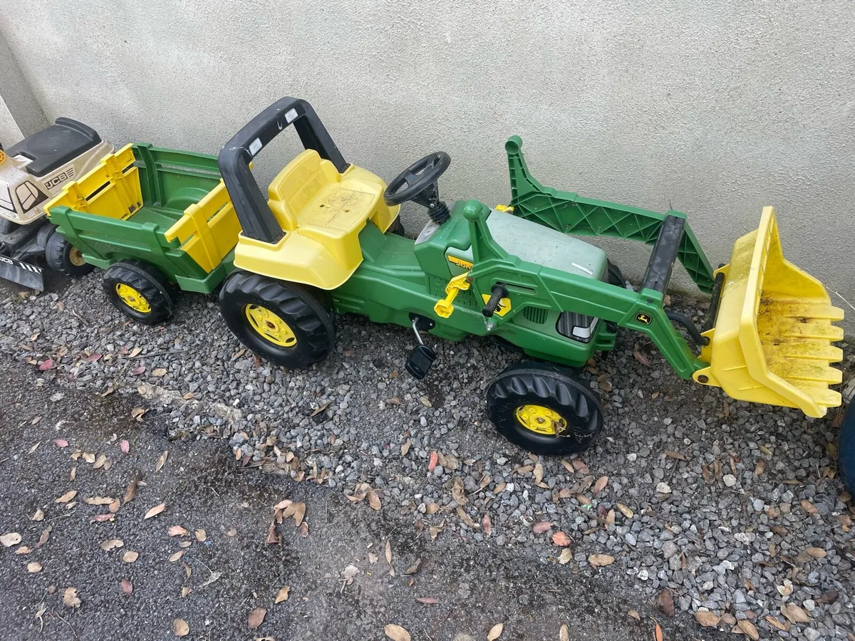 Kids tractor, scooters, digger, tricycle, bike - Image 1