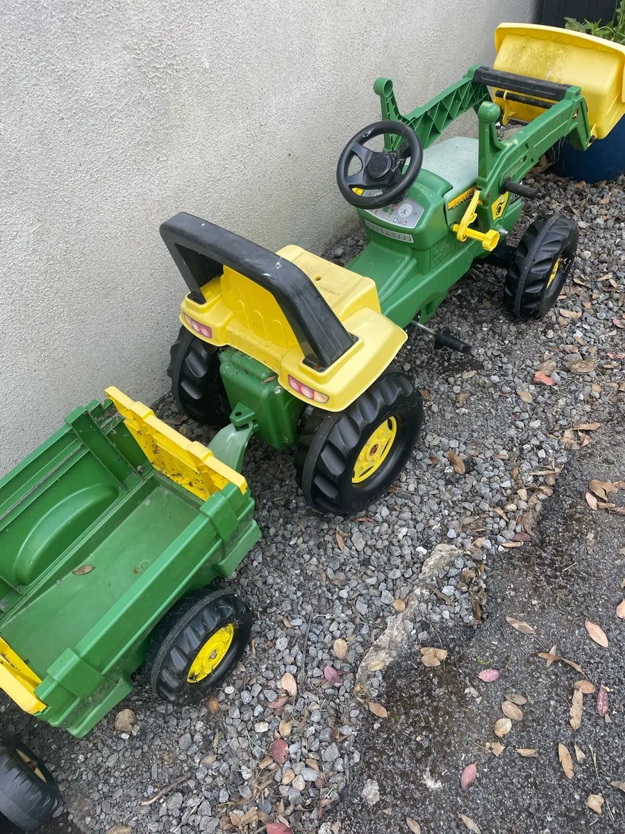 Kids tractor, scooters, digger, tricycle, bike - Image 3