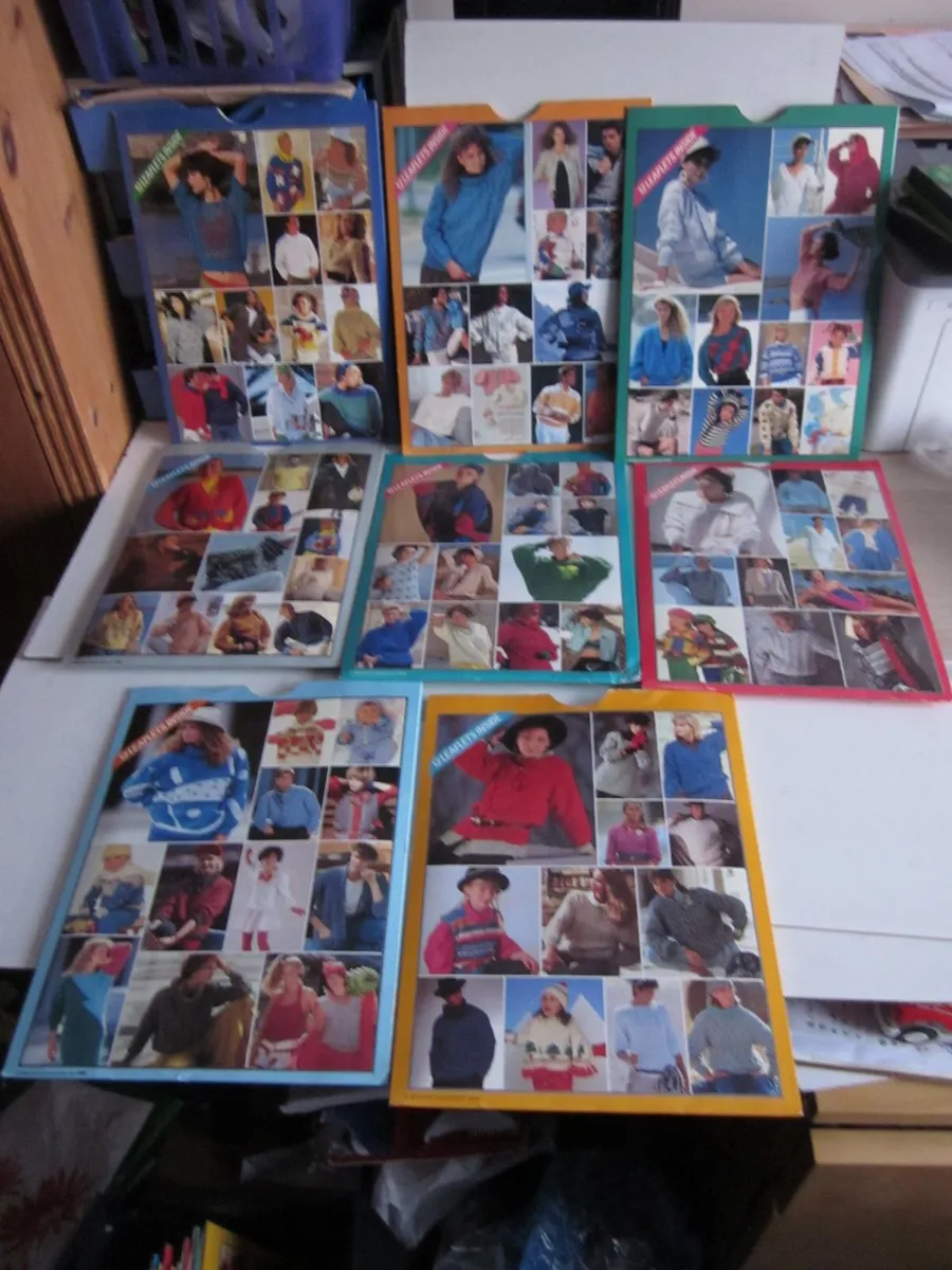Vintage 80's Get Knitting  Pattern Bundle - Image 3