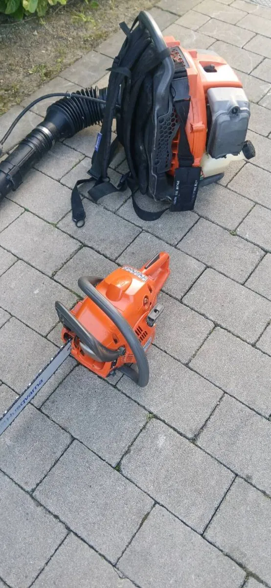 HUSQVARNA chainsaw and leaf blower - Image 4