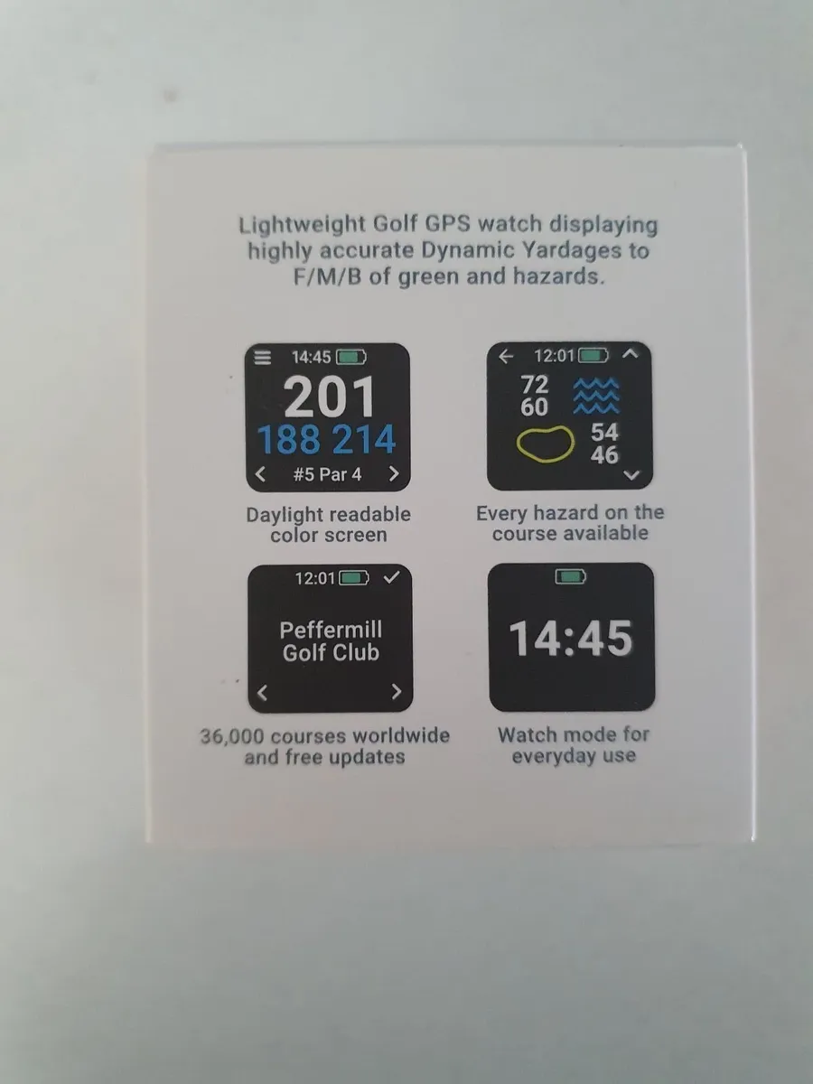 Shotscope G3 Golf GPS Watch - Image 3