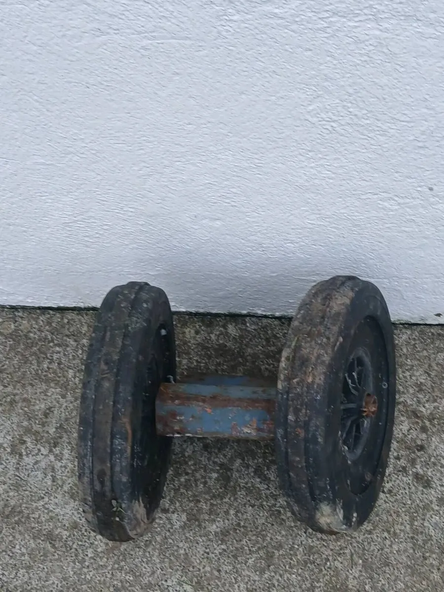 Wheels & Axles to suit a Cement Mixer - Image 1