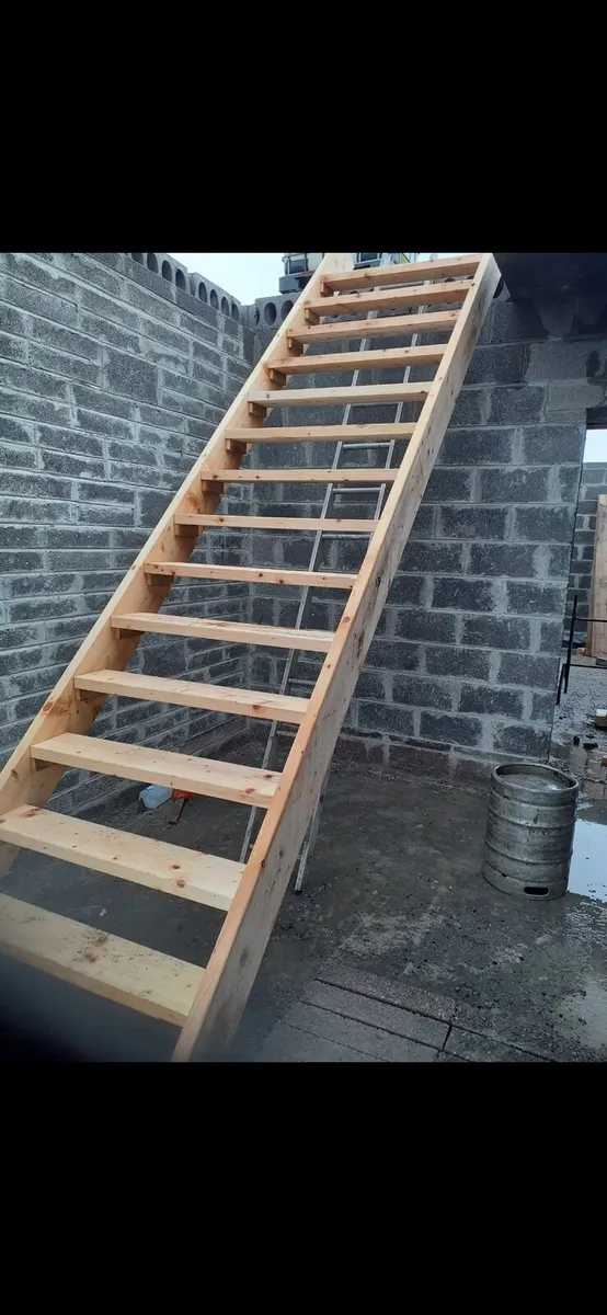 Builders Temporary Stairs - Image 1