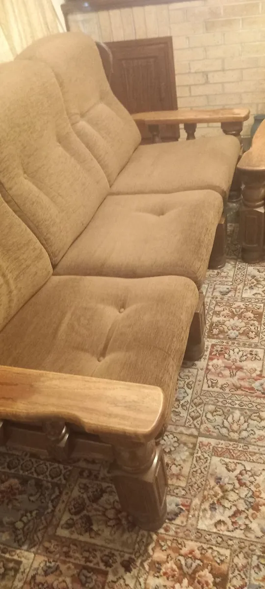 Sofas (old dutch suite  3 peice) - Image 1