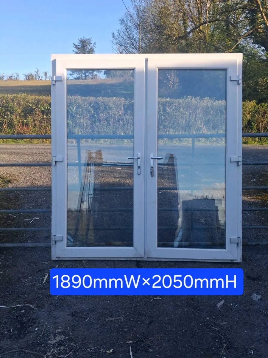 PVC FRENCH DOORS