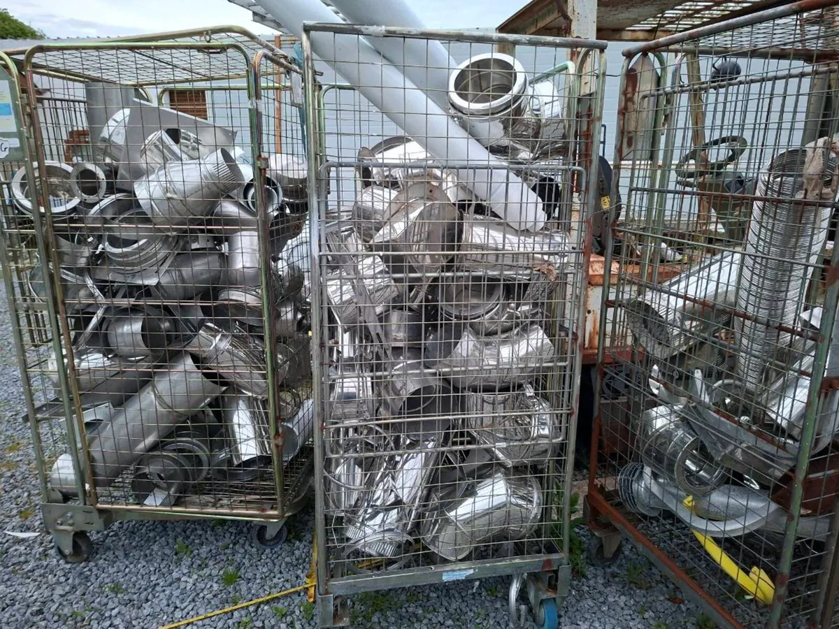 Joblot of stainless steel pipe fittings - Image 1