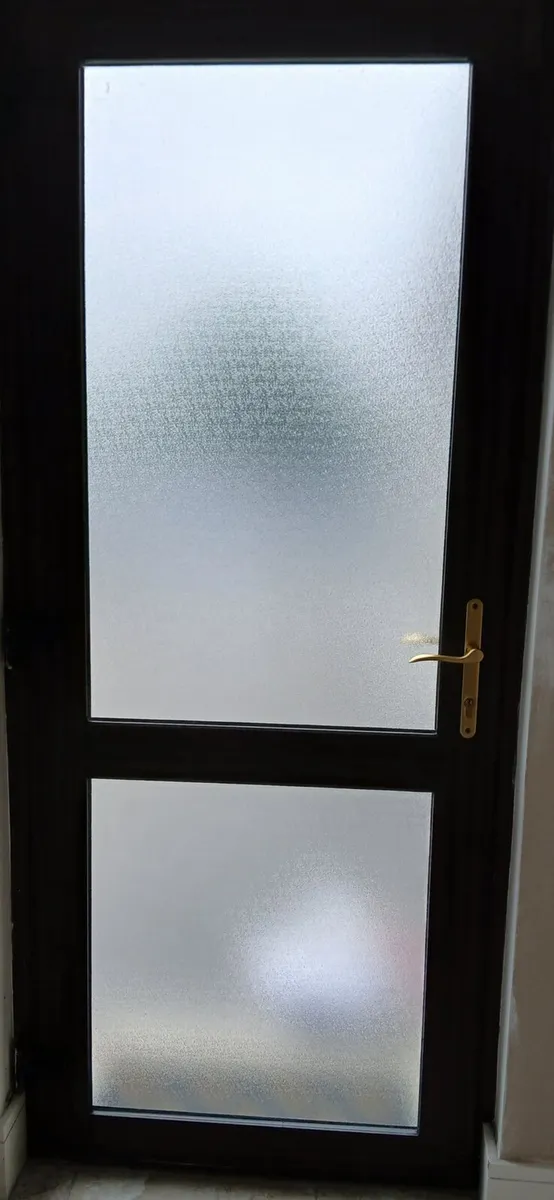 PVC Back door double glazed. - Image 2