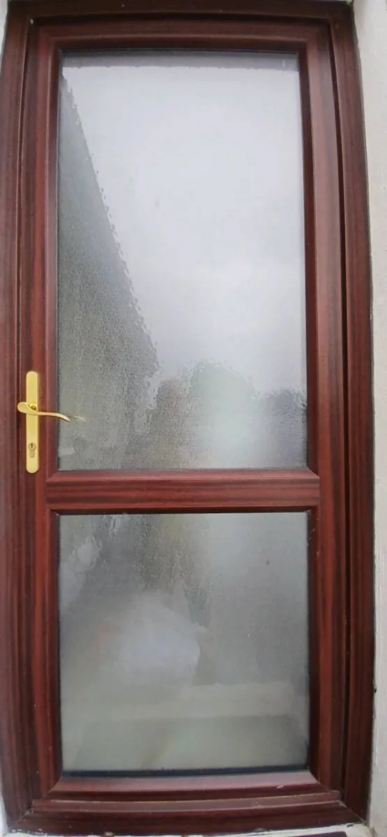PVC Back door double glazed. - Image 3