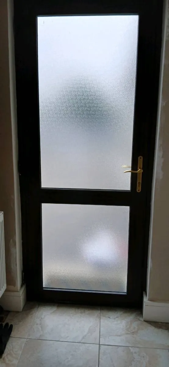 PVC Back door double glazed. - Image 4