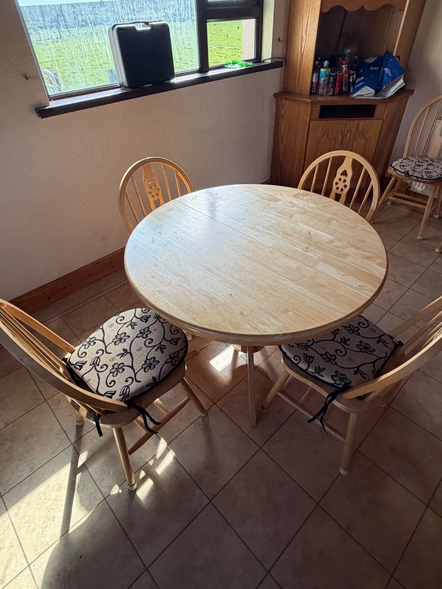 Dining Table And Chairs - Image 3