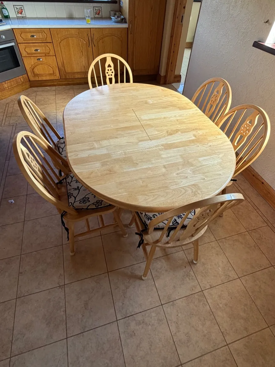 Dining Table And Chairs - Image 1