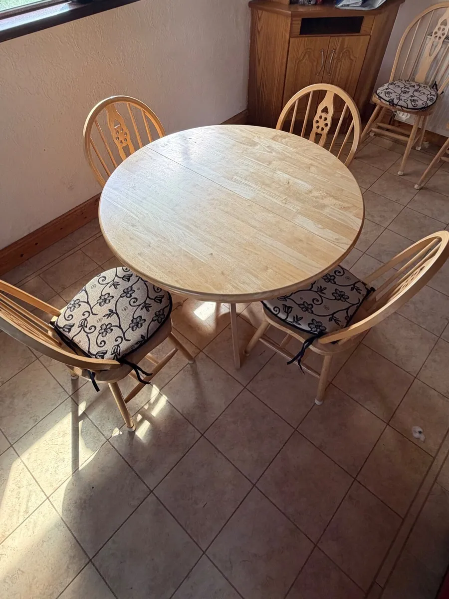 Dining Table And Chairs - Image 2